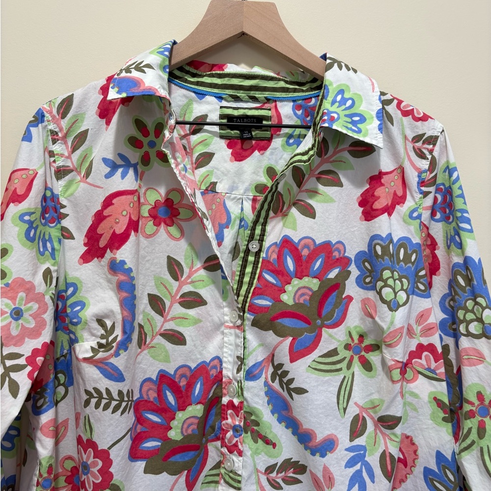 Talbots Plus Women’s Button Down Top - image 4